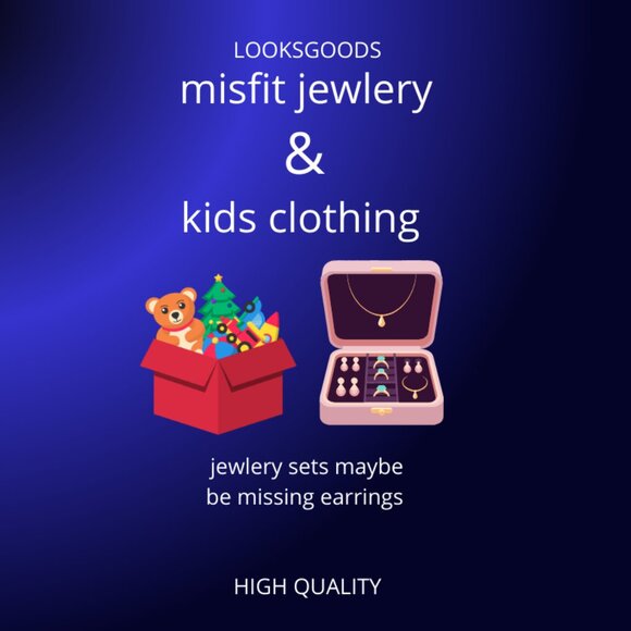 Jewelry - Jewelry set misfits and single kids items